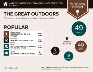 Studio City Outdoor Report